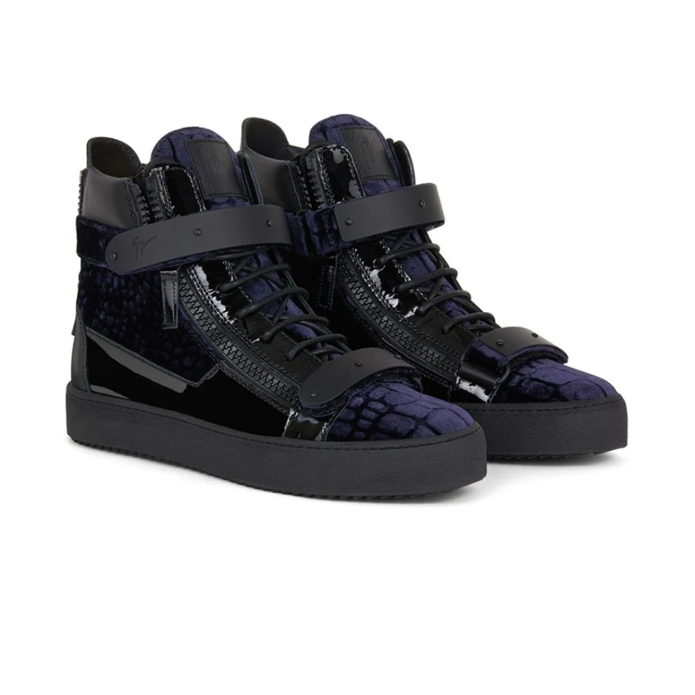 Giuseppe Zanotti Coby crocodile-effect sneakers